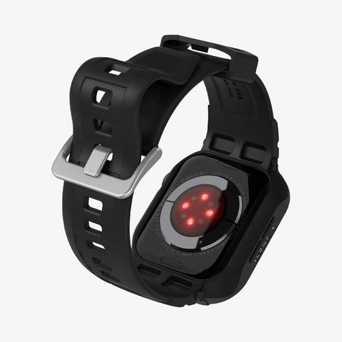 ACS05460 - Apple Watch Series (Apple Watch (49mm)) in matte black showing the front